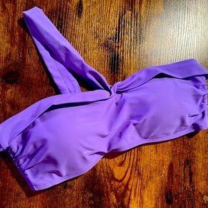 NWT Aeire Bikini One Shoulder Bikini Top Size Large